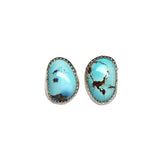 Organic Studs - Golden Hills Turquoise #1