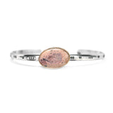 Mexican Opal Cuff #12 - Mixed Metals