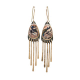 Mexican Opal Fringies #1 - Mixed Metals