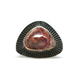 Mexican Opal Sunbeam Ring #1 - Size 8.25