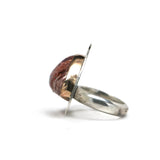 Mexican Opal Sunbeam Ring #1 - Size 8.25