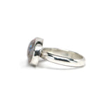 Australian Opal Latitude Ring #2 - Size 5.5
