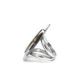 Royston Ribbon Sunbeam Ring #2 - Size 8