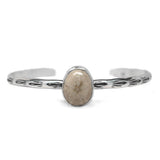 Fossilized Sand Dollar Cuff #4