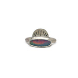 Opal Fan Ring - Size 6.25