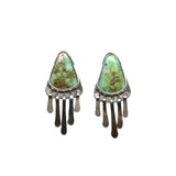 Baby Fringe Studs - Sonoran Gold Turquoise