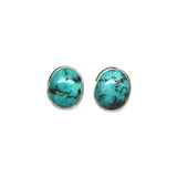 Organic Studs - Ma'anshan Turquoise
