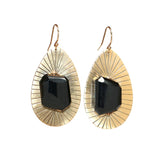 Sunbeam Earrings - Spinel