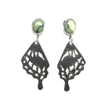 Swallowtail Studs - New Lander Turquoise
