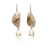 Tanya - Golden Rutile & Quartz