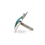 Tibetan Turquoise Ring - Size 7