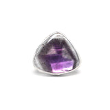 Trapiche Amethyst Ring - Size 7
