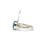 Lavender Quartz Rising Ring - Size 7