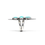 Turquoise Three Sisters Ring #2 - Size 8