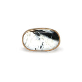 White Buffalo Latitude Ring #2 - Mixed Metals, Size 7.5