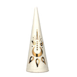 White Ring Cone, 3.75" - Mandala