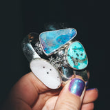 Celestial Cuff - Campitos Turquoise - RESERVED FOR JANETTA