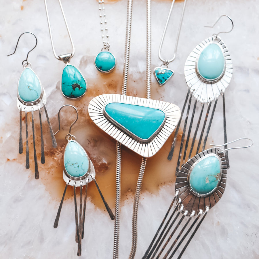 Campitos Turquoise Chain Bolo #3