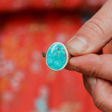 Kingman Turquoise Ring #3 - Size 6.75