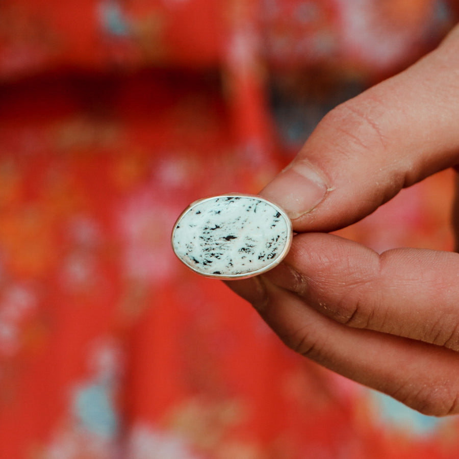 White Buffalo Latitude Ring #3 - Size 8