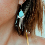 Golden Hills Turquoise Fringies #4