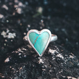 For the Love of Turquoise Ring #2 - Size 7