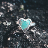 For the Love of Turquoise Ring #3 - Size 7.75