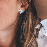 For the Love of Turquoise Studs #2