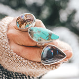 The Cocktail Ring - Boulder Opal #2, Size 6.5