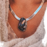 Persephone Necklace - Boulder Opal