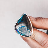 The Cocktail Ring - Boulder Opal #2, Size 6.5