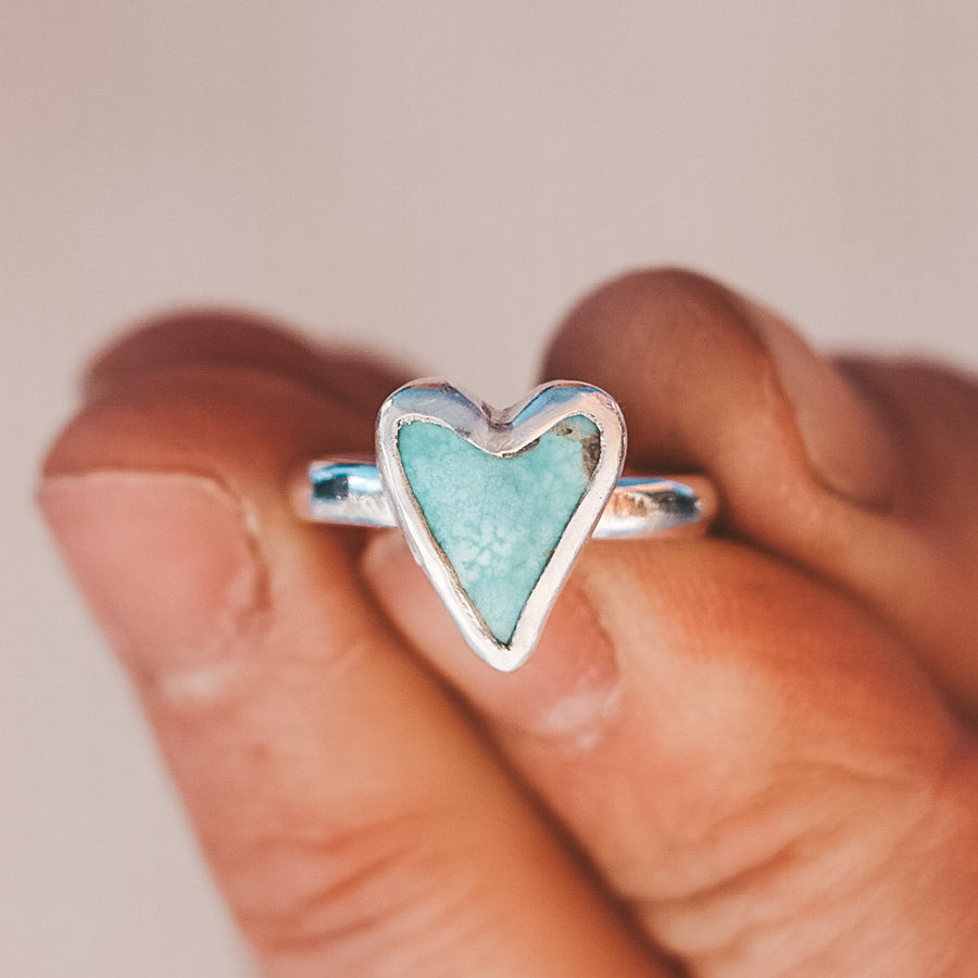 For the Love of Turquoise Ring #4 - Size 5