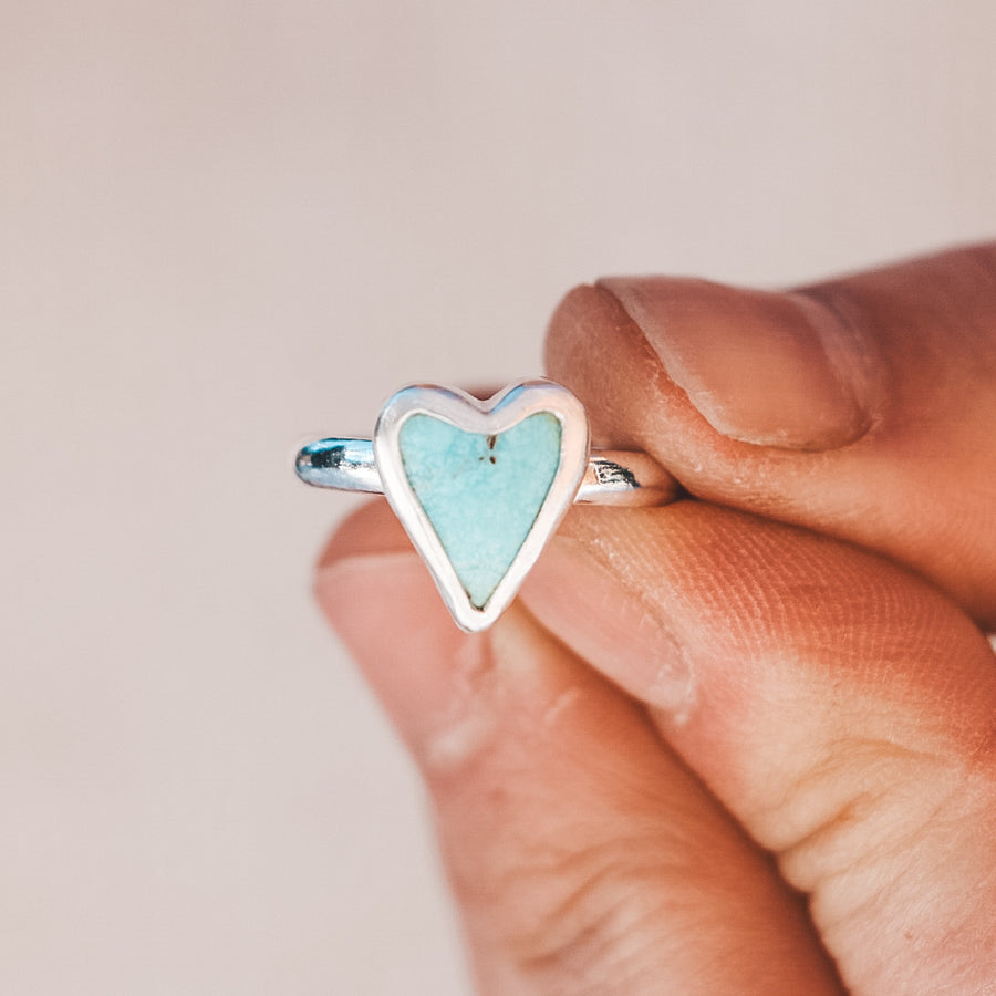 For the Love of Turquoise Ring #5 - Size 6