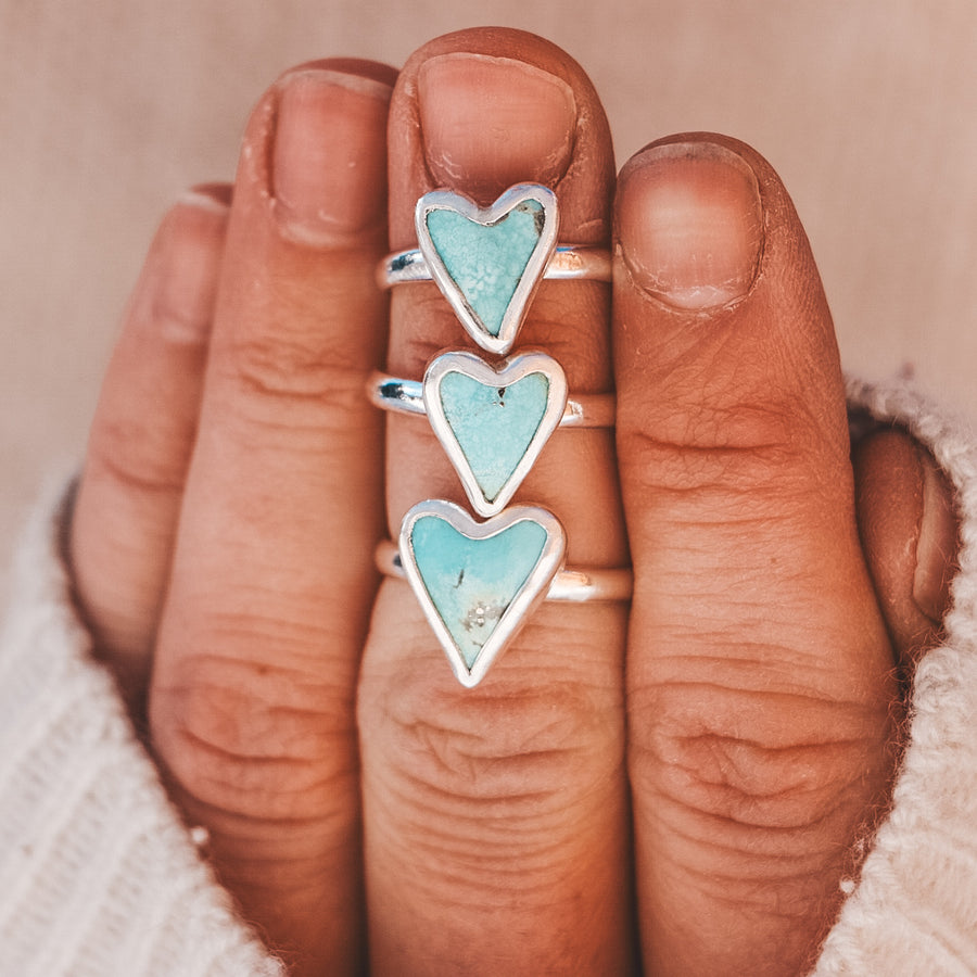 For the Love of Turquoise Ring #5 - Size 6