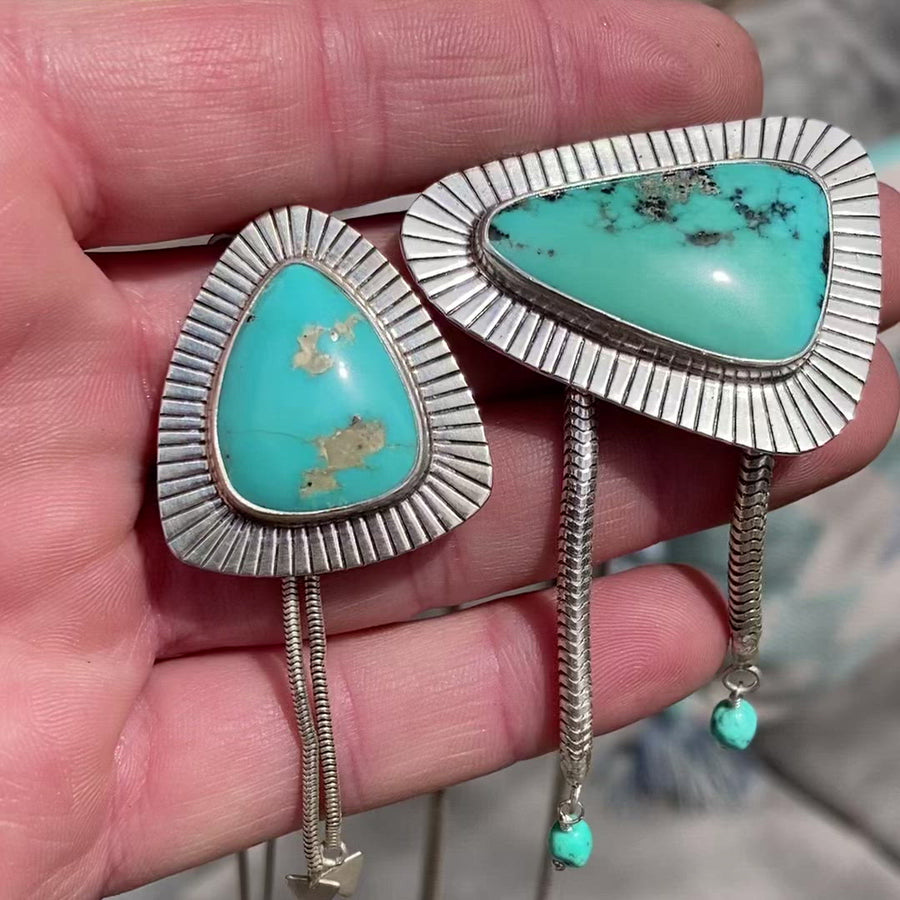 Turquoise Chain Bolo #2