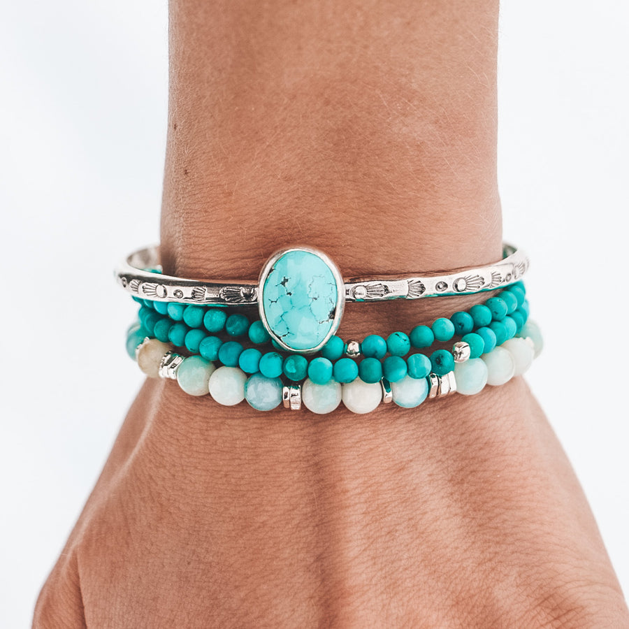 Blue Moon Turquoise Cuff