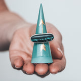 Teal Ring Cone, 3" - Arrow