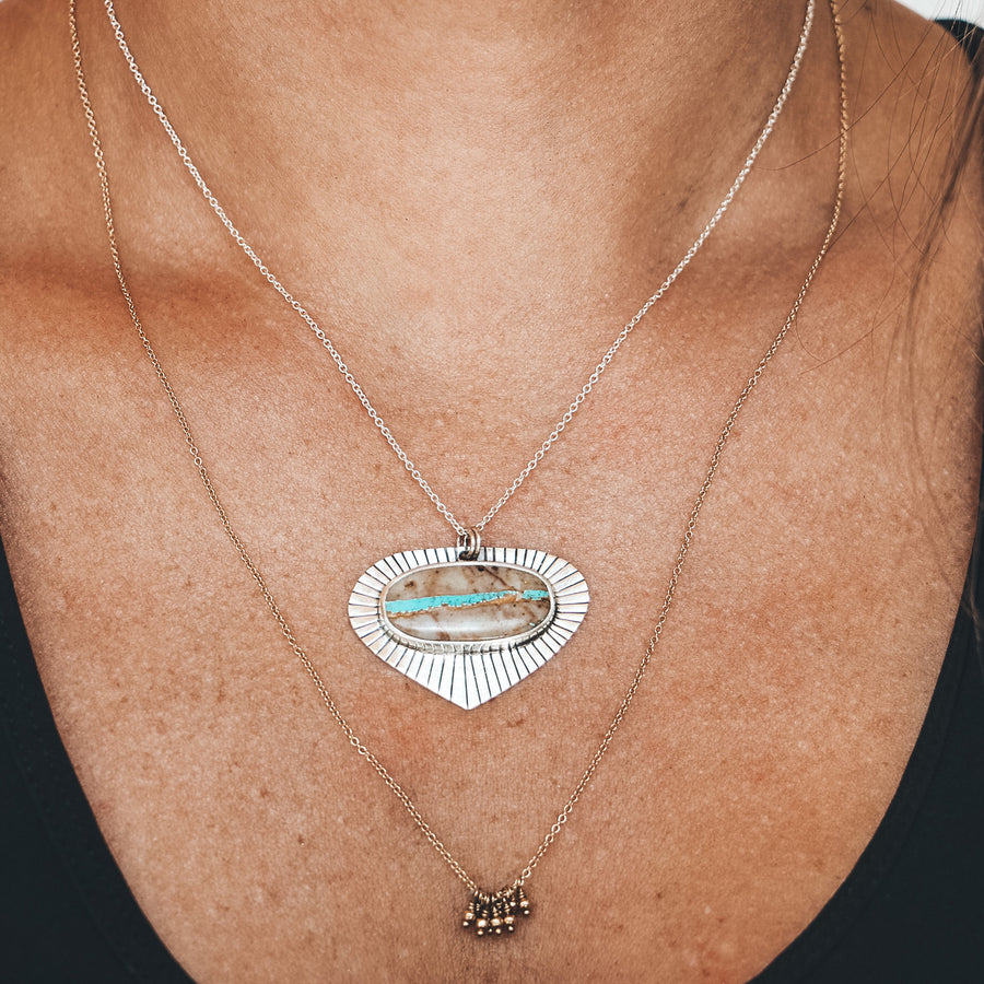 Royston Ribbon Necklace #3
