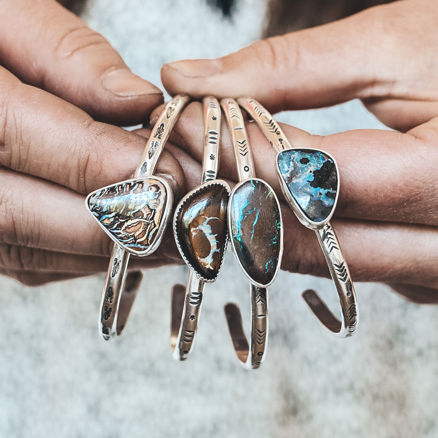 Boulder Opal Cuff #4