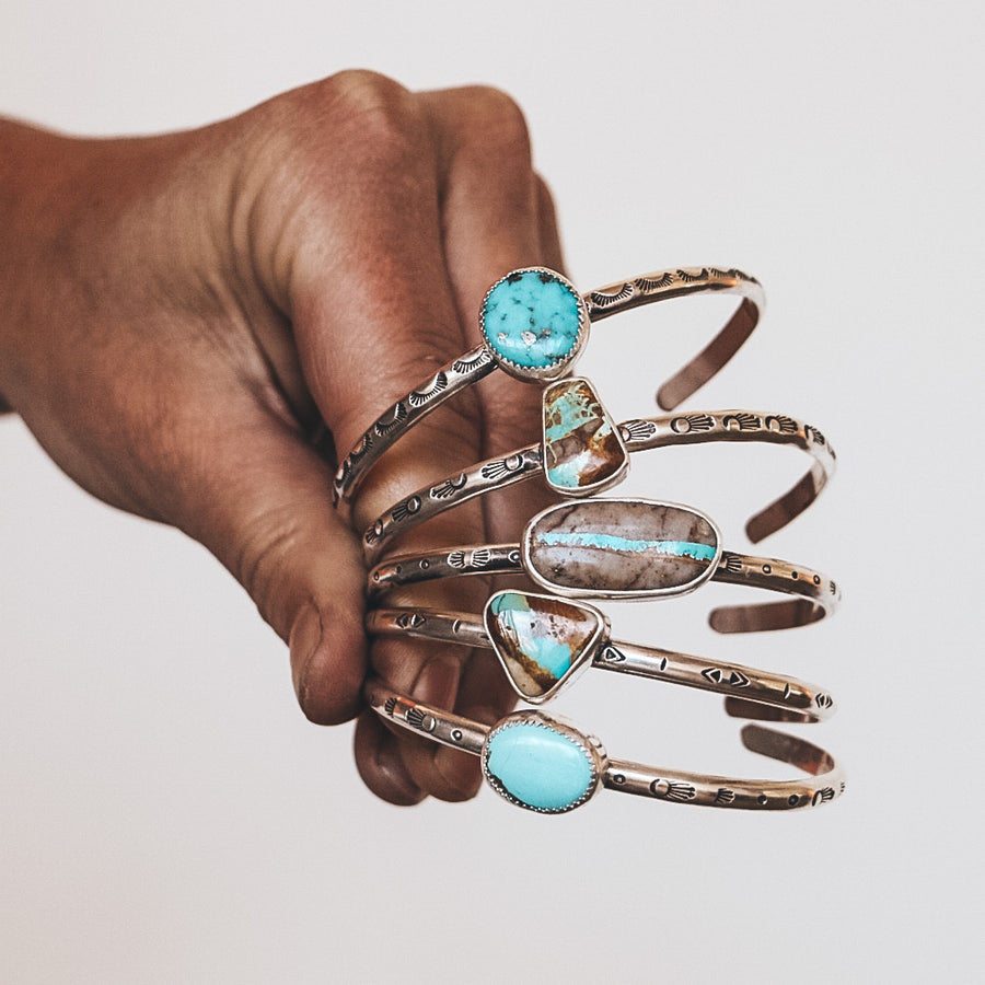 Kingman Turquoise Cuff #2
