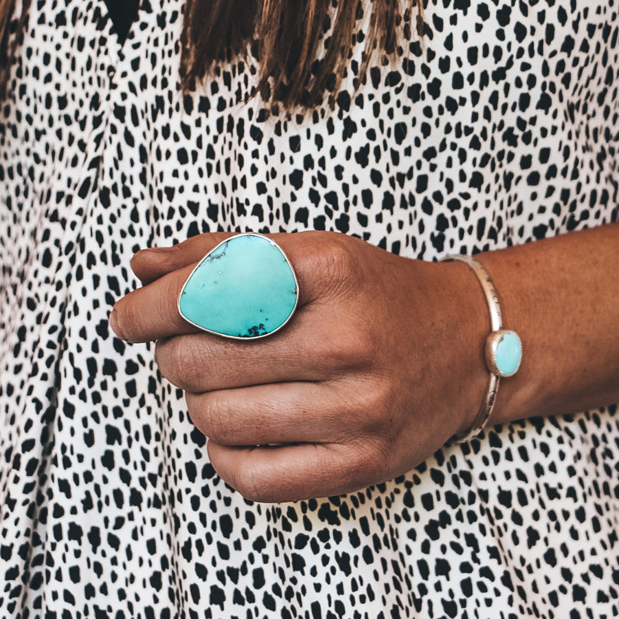 Campitos Turquoise Ring #5 - Size 8