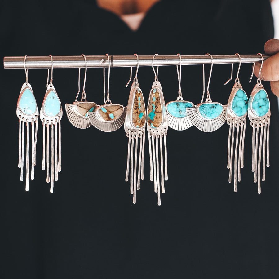 Golden Hills Turquoise Fringies #1
