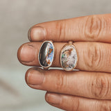 Boulder Opal Latitude Ring - Size 7