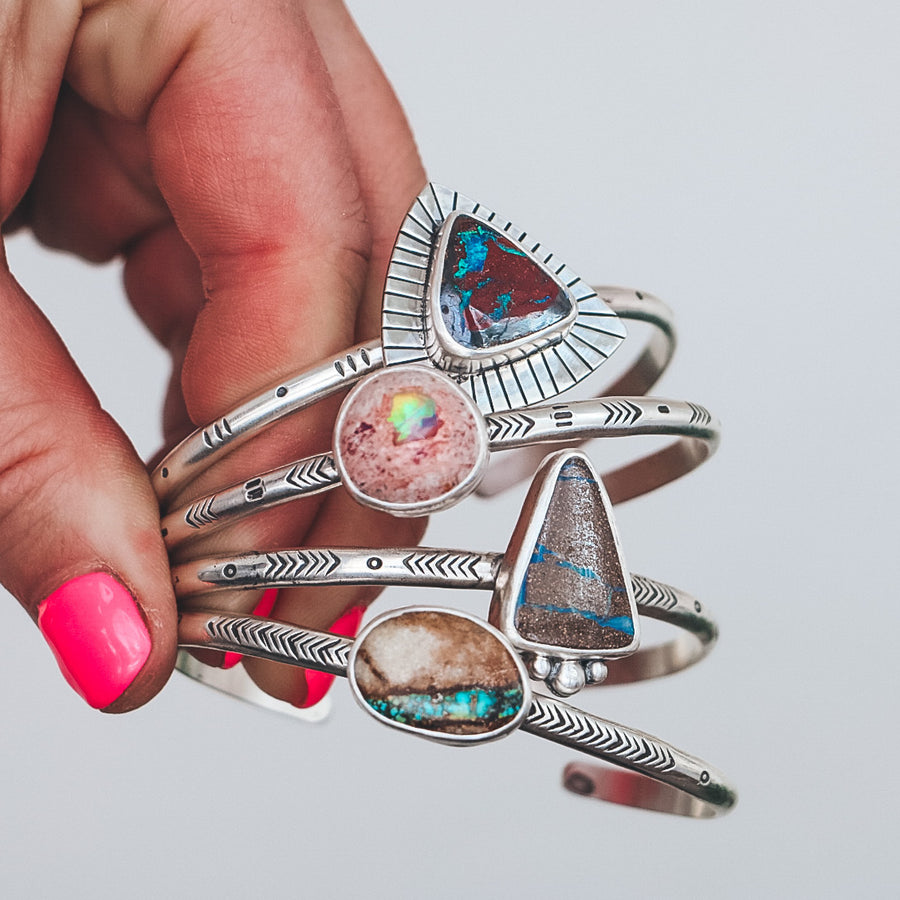 Boulder Opal Cuff #11