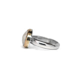 Australian Opal Latitude Ring #3 - Size 8