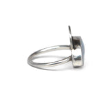 Australian Opal Fan Ring #2 - Size 6.5