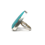 Campitos Turquoise Ring #1 - Size 7.5