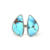 Divided and United Ring - Golden Hills Turquoise, Size 5.5 - 6.5