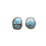 Organic Studs - Golden Hills Turquoise #3