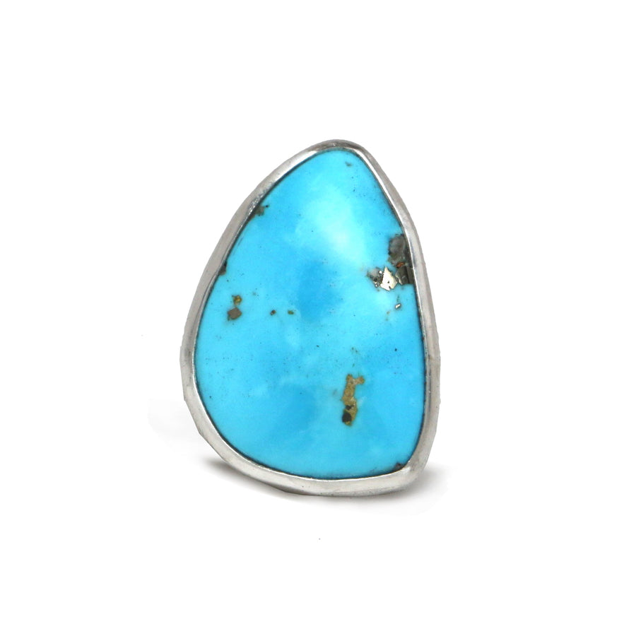 Kingman Turquoise Ring - Size 7.5